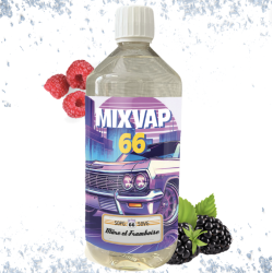 MIXVAP - MÛRE ET FRAMBOISE (FRAIS) 1L