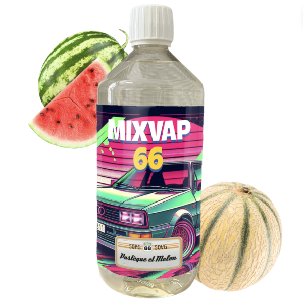 MIXVAP - Pasteque Melon 1L