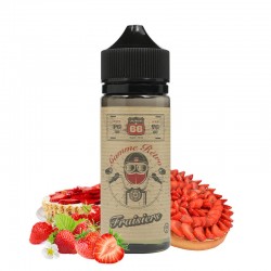 JUICE 66 RETRO :  FRAISIERS 100ML