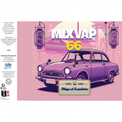 MIXVAP - PITAYA ET FRAMBOISE 1L