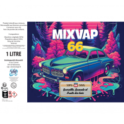 MIXVAP - GROSEILLE GRENADE ET FRUITS DES BOIS 1L
