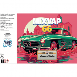 MIXVAP - POMME ET FRAISE 1L