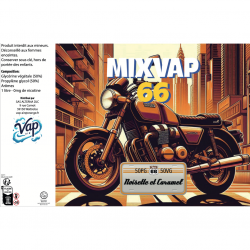 MIXVAP - Noisette et caramel 1L