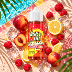 JUICE 66 - PARADISE - Raspberry Nectarine Lemon