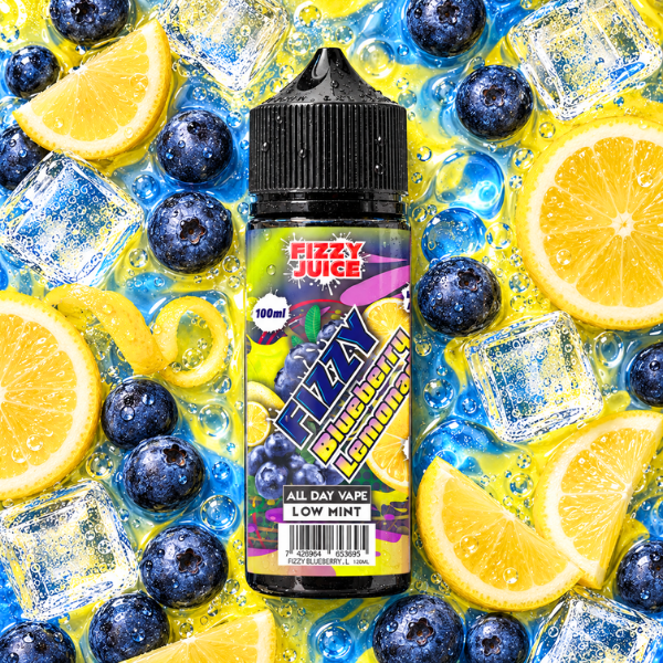 FIZZY BLUEBERRY LEMONADE 100ML
