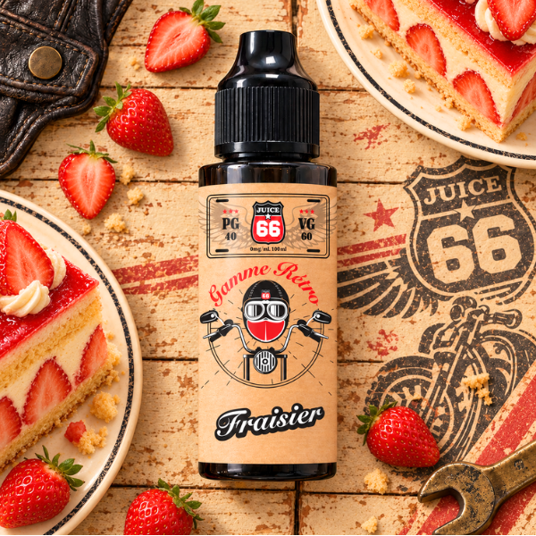 RETRO - FRAISIERS (100ML)